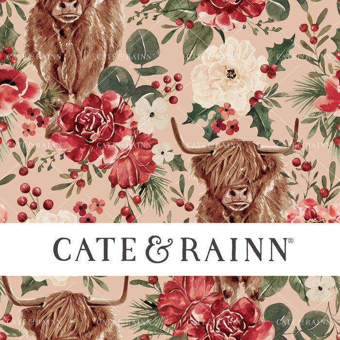 HighlandCow_Floral_Blush