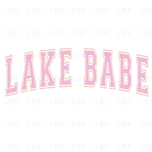 Lake Babe - Distressed