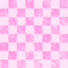 Light pink watercolor checker