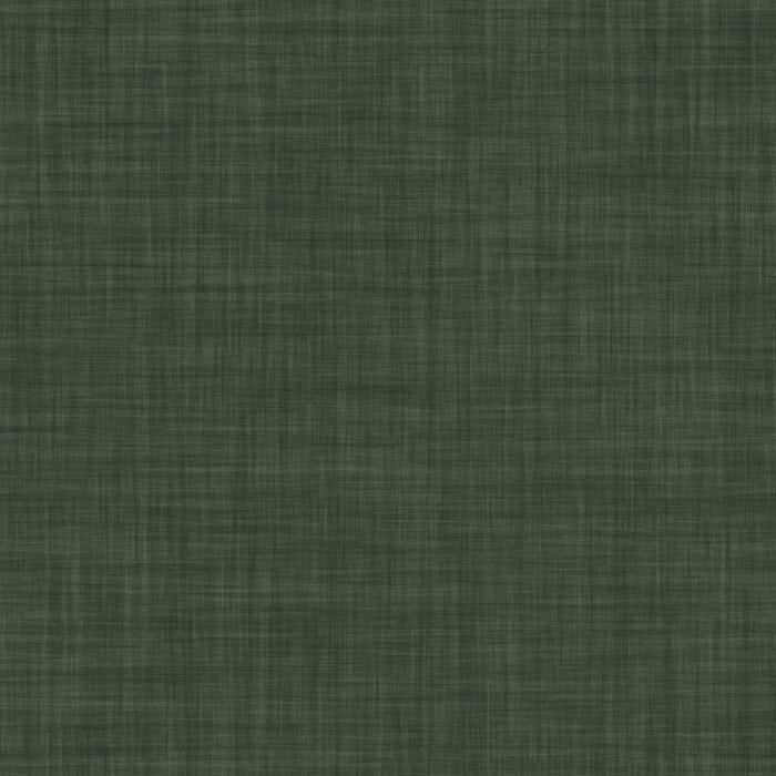 Linen Texture- Dark Mossy Green