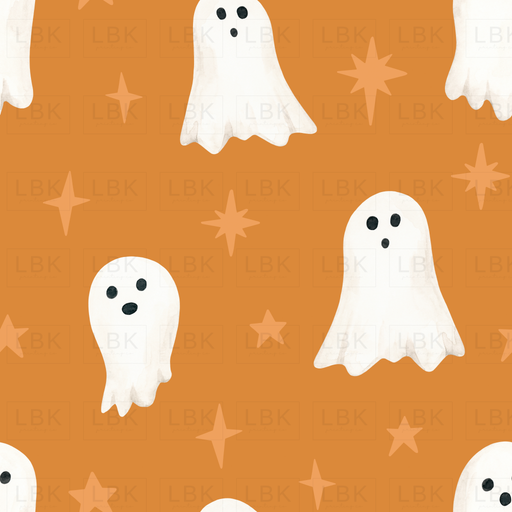 Little Boo Ghost Sparkle-Orange