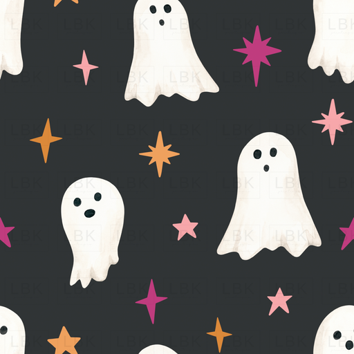 Little Boo Ghost Sparkles- Black Colorful