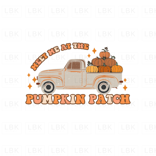 Meet Me At The Pumpkin Patch - Truck