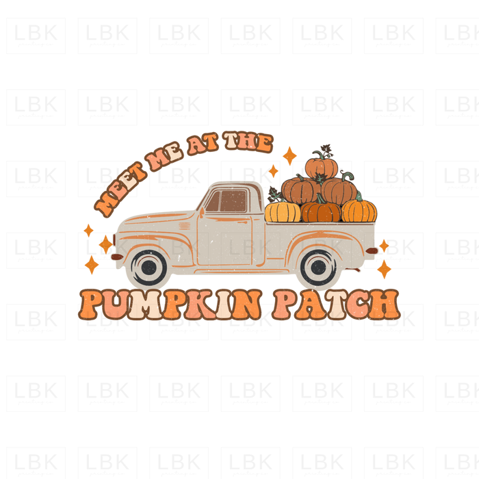 Meet Me At The Pumpkin Patch - Truck