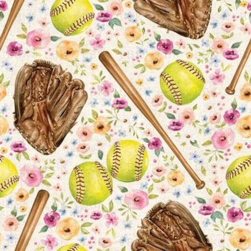 Melody_Softballgame_Floral_Cream_Textured