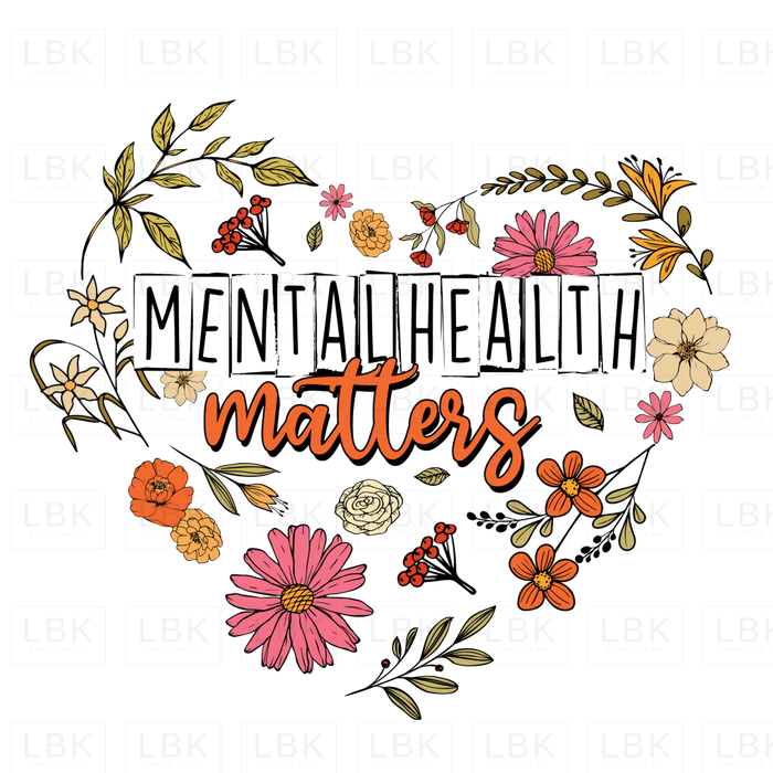 Mental Health Matters Heart