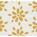 Merry Flower Gold On Cream