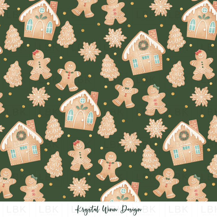 Merry Little Gingerbread Forest
