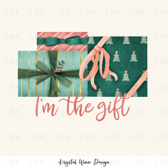 Merry Little Panel- Im The Gift