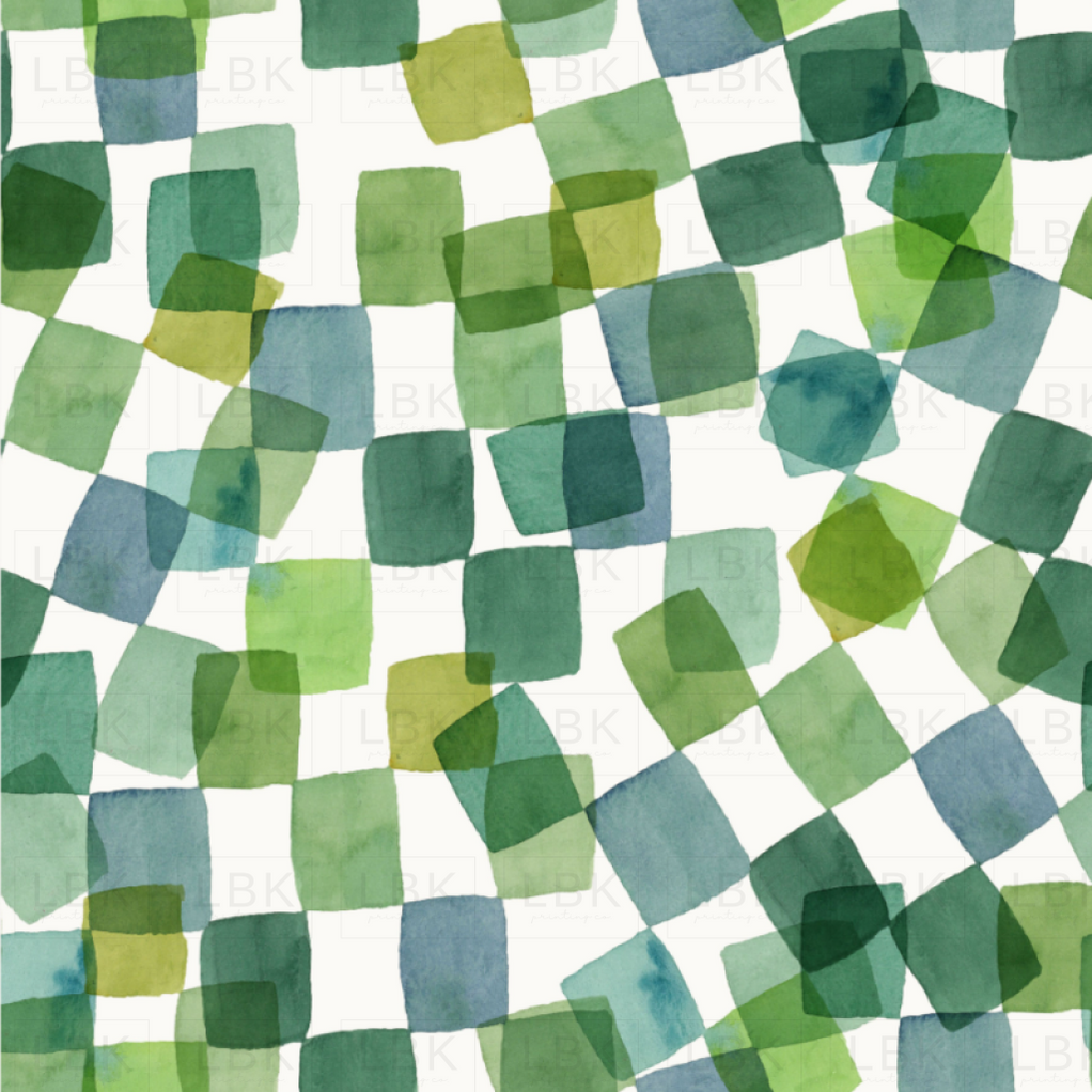 Messy Checkerboard Mosaic — LBK Printing Co.