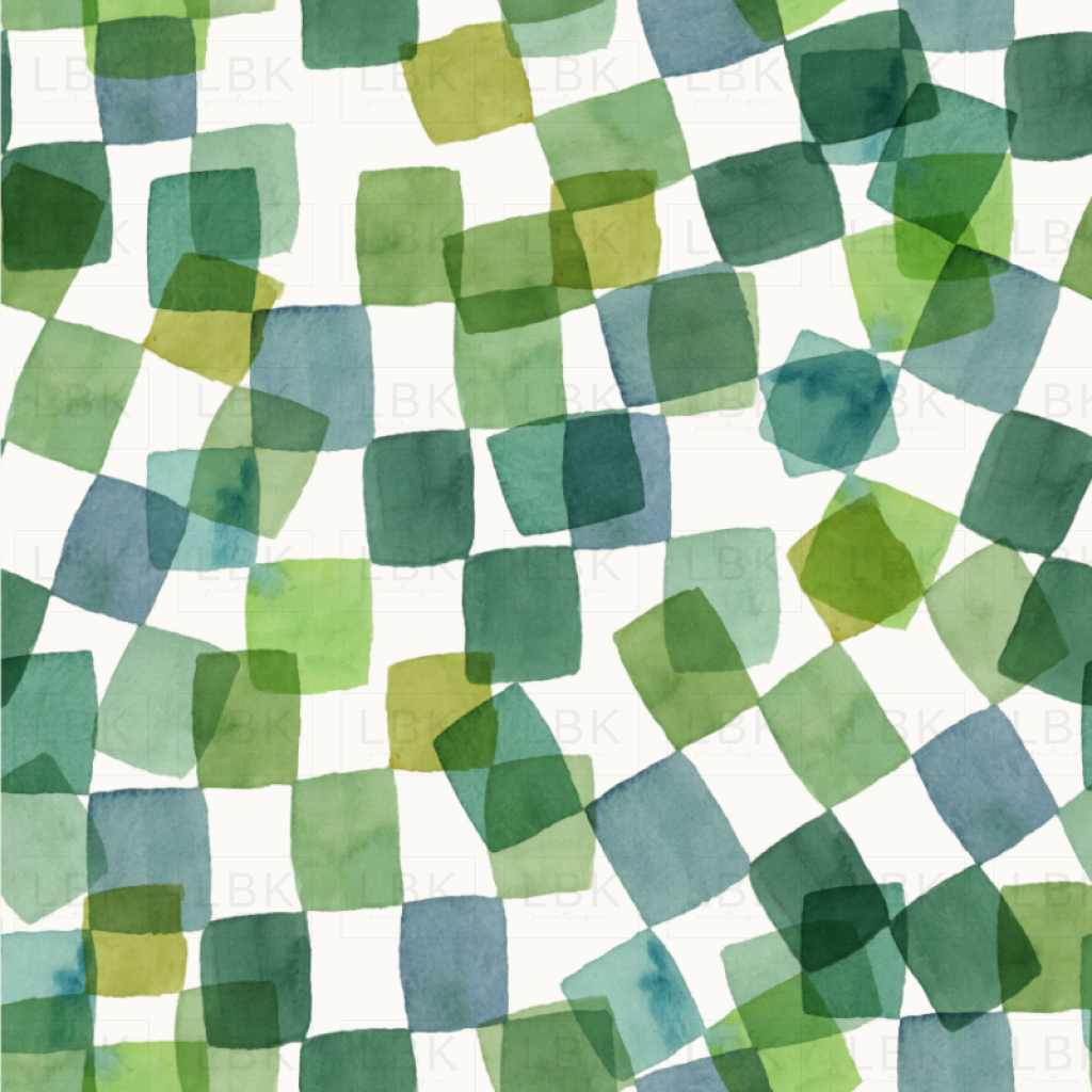 Messy Checkerboard Mosaic — LBK Printing Co.