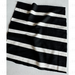 Modal Spandex Stripes Black And White