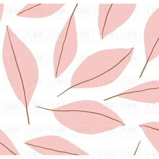 Modern Leaves Pink