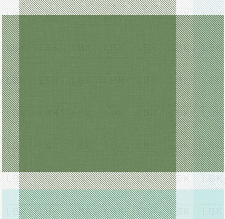 Mossy Green And Baby Blue Plaid