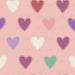 Multi Hearts Blush Pink Xoxo