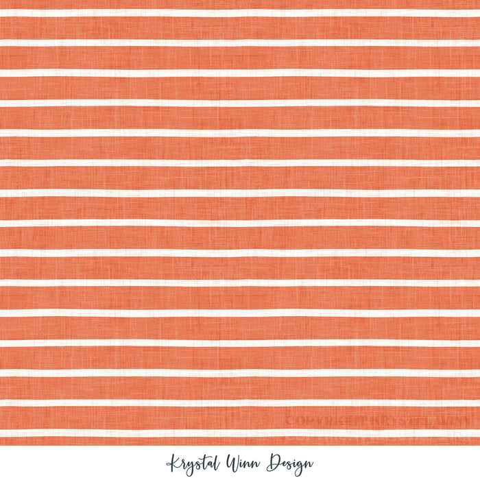 Apothecary Stripe Orange