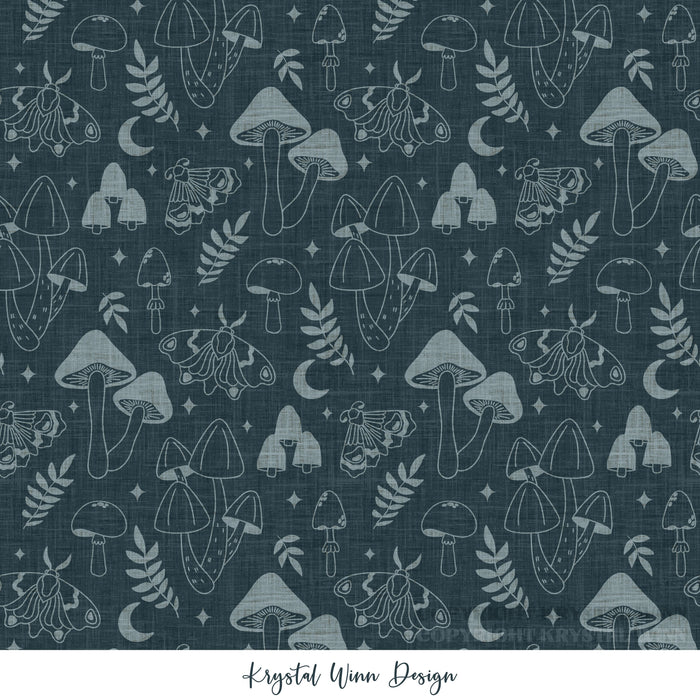 Apothecary Mushrooms Midnight