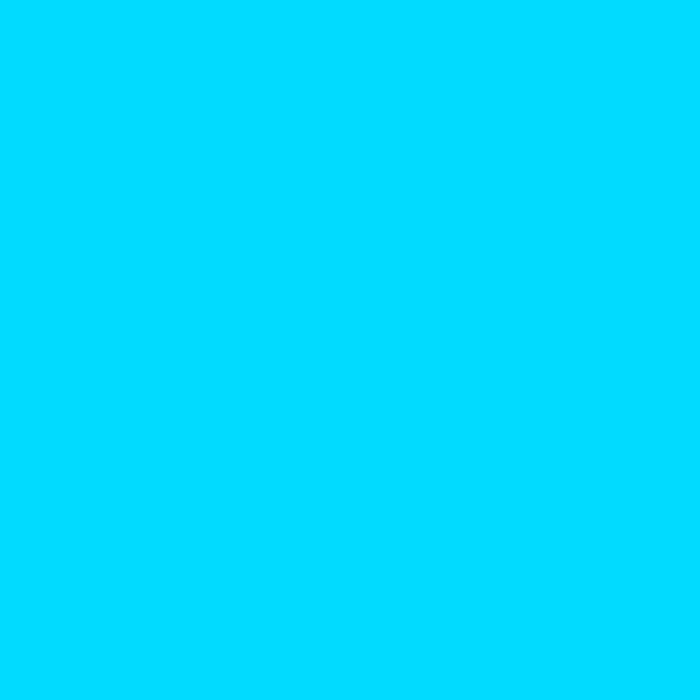 neon moon solid blue