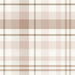 Neutral Plaid Cream And Taupe
