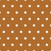 October Moon Dots Burnt Orange