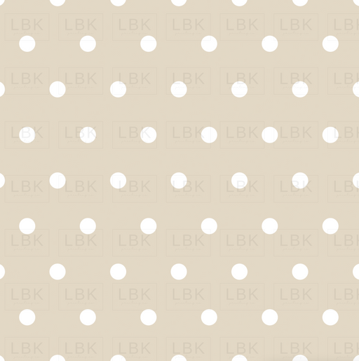 October Moon Dots Taupe