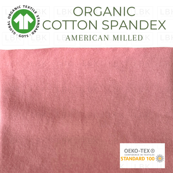 Organic Cotton Spandex Cherry Blossom