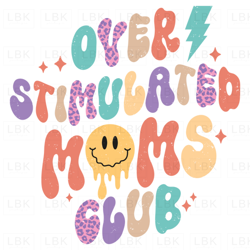 Overstimulated Amoms Club Smiley