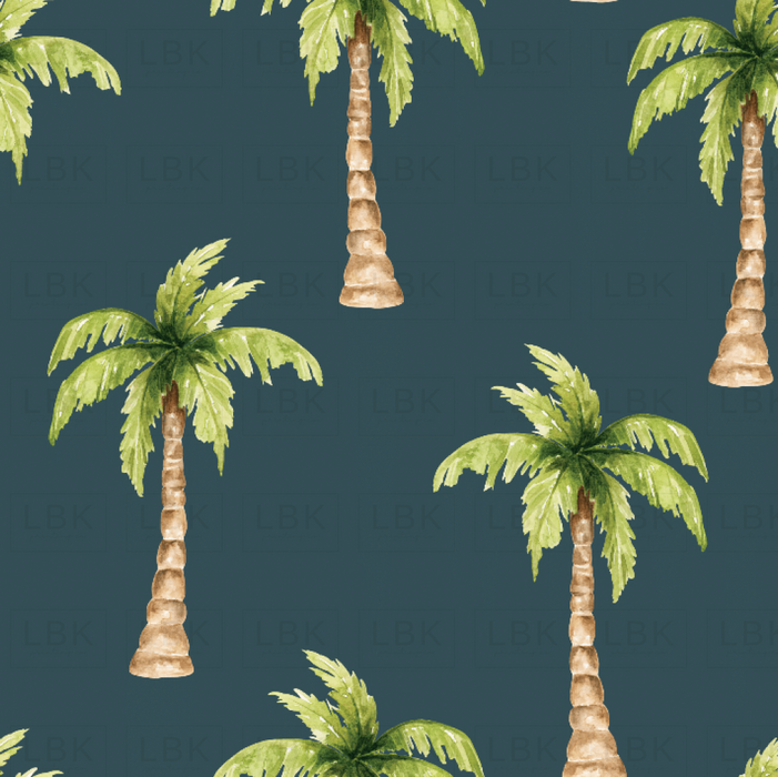 Palm Trees Blue