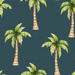 Palm Trees Blue