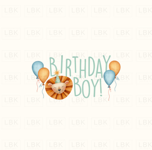 Party Animal Panel - Birthday Boy