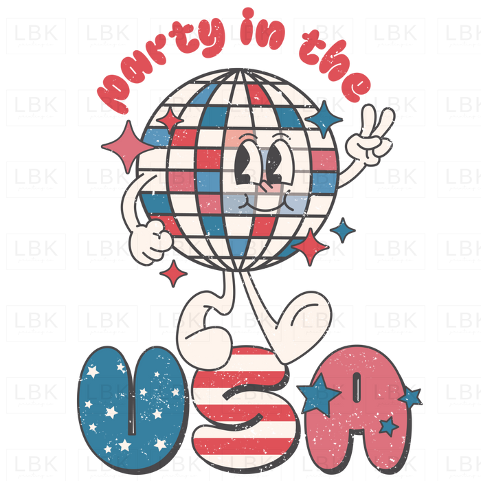 Party In The Usa - Distressed