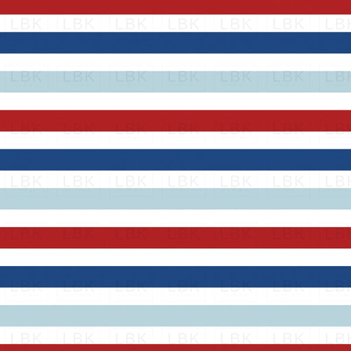 Patriotic Multi-Color Stripe