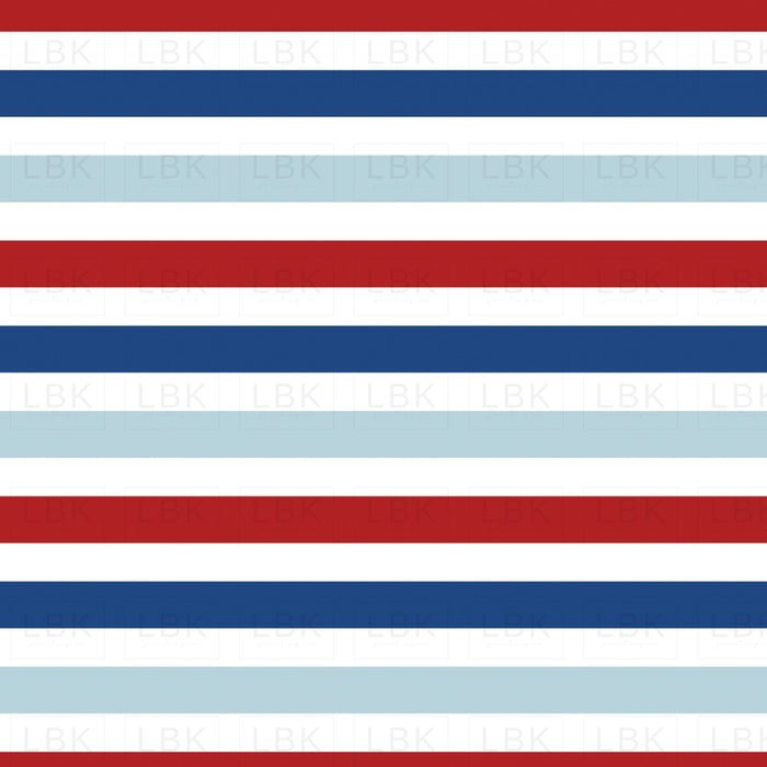 Patriotic Multi-Color Stripe