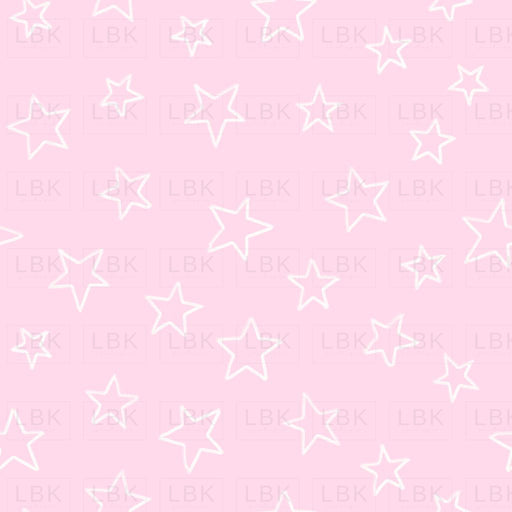 Patriotic Stars In Pink