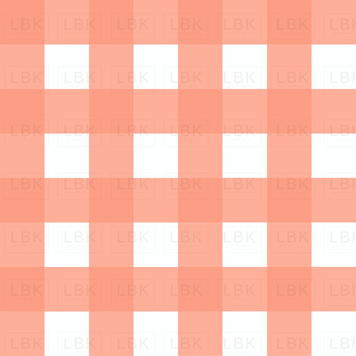 Peachy Gingham