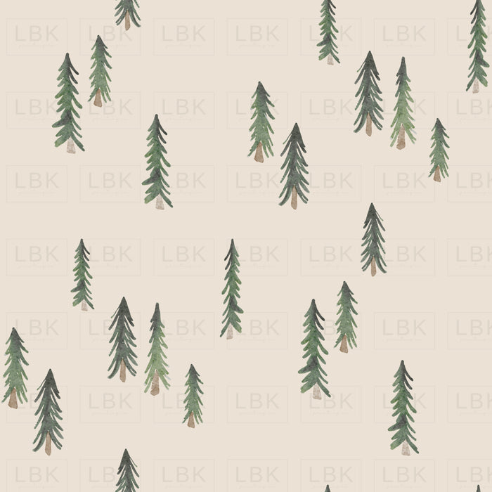 Pine Trees- Beige