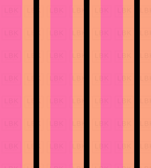 Pink Orange Stripe
