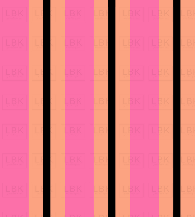 Pink Orange Stripe