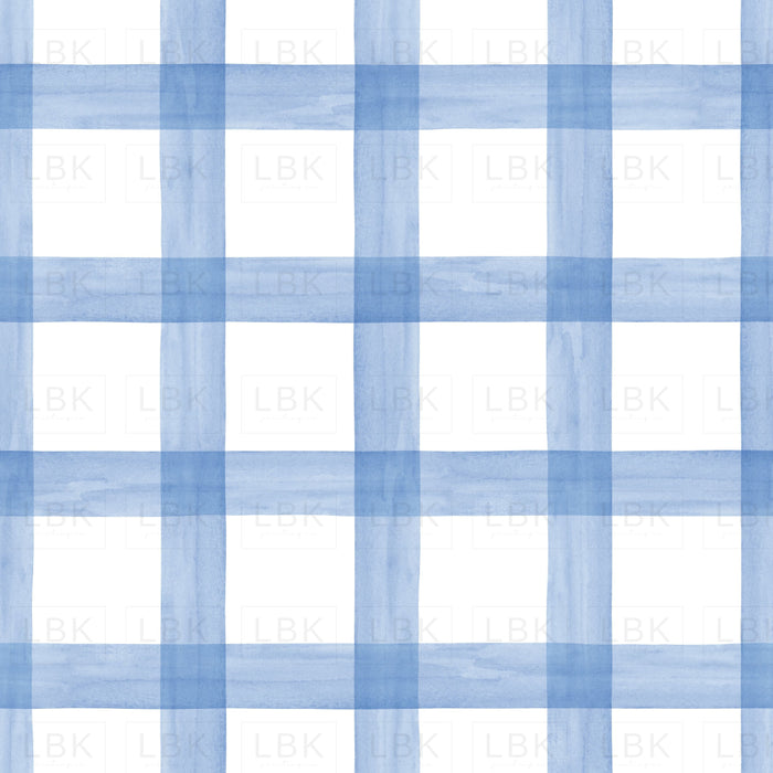 Plaid Simple Blue