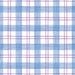 Plaid Simple Lilac Blue