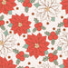 Poinsetta White Pattern