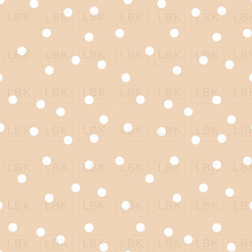 Polka Dot Barely Beige