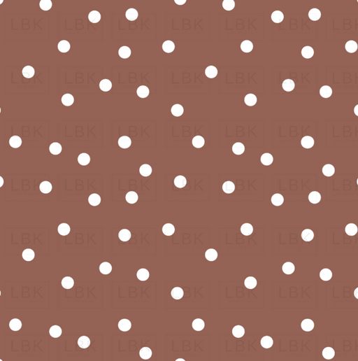 Polka Dot Rosy Taupe