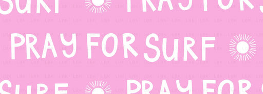 Pray For Surf Fabric