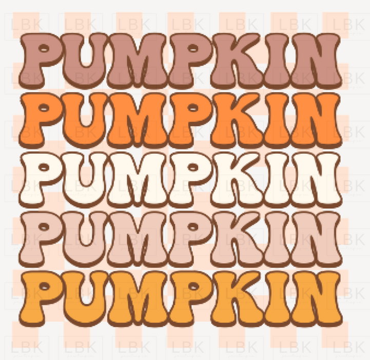 Pumpkin - Groovy