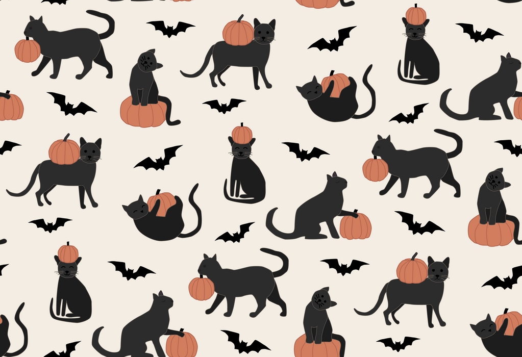 pumpkin cats 25 in repeat
