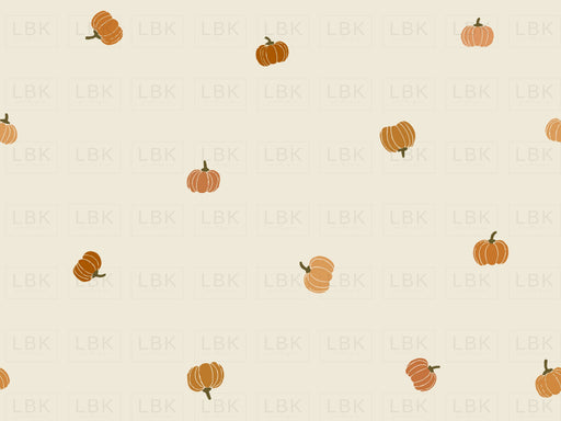 Pumpkins Fabric Tossed