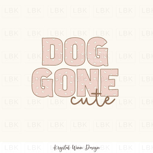 Puppy Love Panel- Doggone Cute