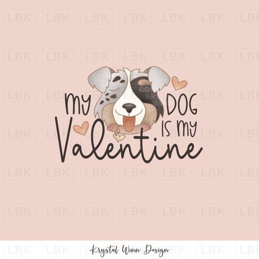Puppy Love Panel- My Dog Is Valentine