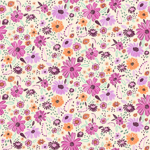 Purple Ditsy Floral Special